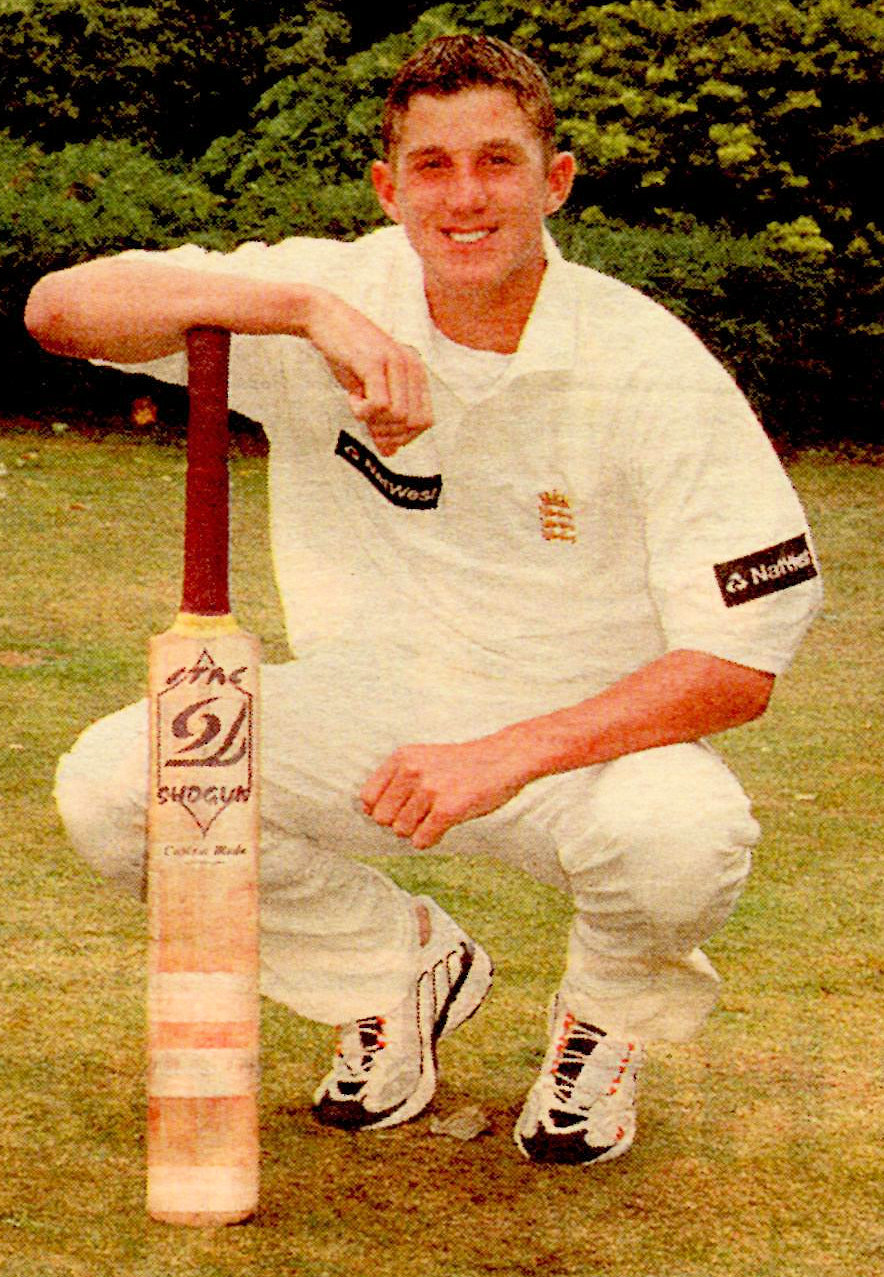 Ted Bayliss selected for England U15's in 1998